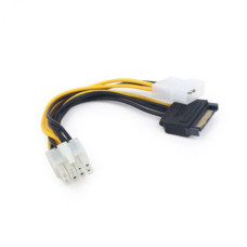 Кабель питания Molex+SATA - 8pin