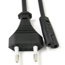 Кабель питания для ноутбуков 2pin 1.8м.