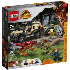 LEGO Jurassic World "Перевозка пирораптора и дилофозавра" 76951