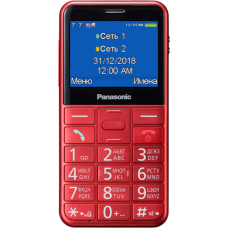 Сотовый телефон Panasonic KX-TU150RU красный