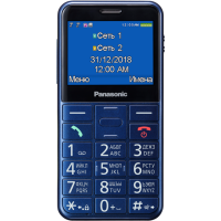 Сотовый телефон Panasonic KX-TU150RU синий