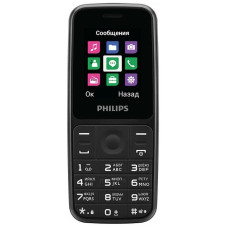 Сотовый телефон Philips Xenium E125 Black