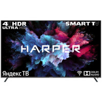 Телевизор ЖК 75" Harper 75Q850TS черный
