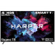 Телевизор ЖК 75" Harper 75Q850TS черный