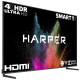 Телевизор ЖК 85" Harper 85U750TS черный