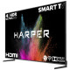 Телевизор ЖК 85" Harper 85U750TS черный