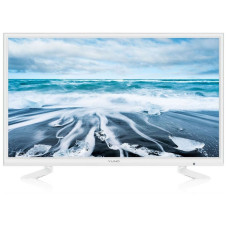 Телевизор ЖК 24" Yuno ULM-24TCW112 белый