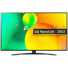 Телевизор ЖК 43" LG 43NANO766QA синяя сажа