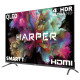 Телевизор ЖК 55" Harper 55Q850TS черный