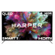Телевизор ЖК 65" Harper 65Q850TS черный