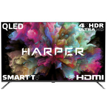 Телевизор ЖК 50" Harper 50Q850TS черный