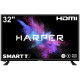 Телевизор ЖК 32" Harper 32R670TS черный