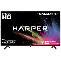Телевизор ЖК 43" Harper 43F720TS черный