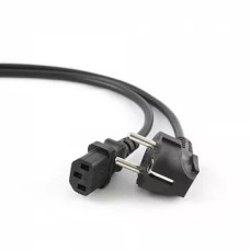 Wize CAC10-EU-C13-1.8M Кабель сетевой, 1.8 м, Евровилка 3 pin - C13, 10 А, черный, пакет