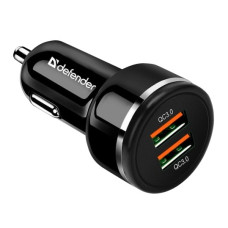 Defender Автомобильное ЗУ UCA-80 2xUSB QC3.0, 36W (83832)