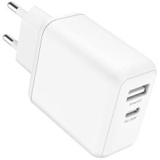 Сетевое зарядное устройство Olmio 043787 30W Type-C + USB PD белый