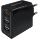 Зарядное устройство сетевое Red Line NQC-3A 30W 2xUSB + QC 3.0 черный