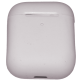 Чехол Brosco для Apple AirPods 2 силиконовый, розовый песок
