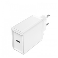 Зарядное устройство сетевое Vention FADW0-EU USB-C QC 4.0 Белый