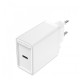 Зарядное устройство сетевое Vention FADW0-EU USB-C QC 4.0 Белый