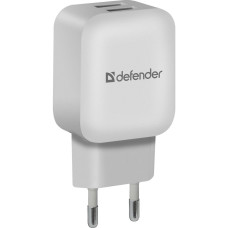 Defender Сетевой адаптер 2xUSB, 5V/2.1А, белый, пакет (EPA-13) (83841)