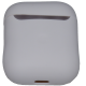 Чехол Brosco для Apple AirPods 2 силиконовый, серый
