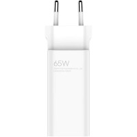 Сетевое зарядное устройство Xiaomi 65W GaN Charger USB + Type-C (BHR5515GL) белое