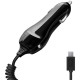 Автомобильное зарядное устройство Deppa 2.1A microUSB черный (22124)