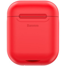 Чехол Baseus для Apple AirPods (WIAPPOD-09) wireless charger, красный