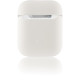 Чехол Brosco для Apple AirPods силиконовый белый