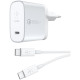Сетевое зарядное устройство Belkin F7U074vf04-SLV 27W Type-C белый