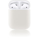 Чехол Brosco для Apple AirPods силиконовый белый