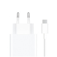 Сетевое зарядное устройство Xiaomi 33W Charging Combo (Type-A) MDY-11-EZ USB + кабель Type-C (BHR6039EU) белое