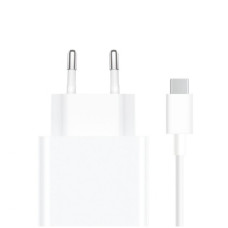 Сетевое зарядное устройство Xiaomi 33W Charging Combo (Type-A) MDY-11-EZ USB + кабель Type-C (BHR6039EU) белое
