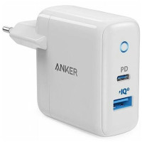 Зарядное устройство сетевое Anker PowerPort PD+2 A2636 33W USB + USB-C белое