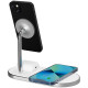 Беспроводная зарядная панель Lyambda LWI11 3 в 1 Для IPhone, Apple Watch, Airpods, белый