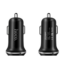 HOCO HC-35909 Z1/ Авто ЗУ/ 2 USB/ Выход: 10.5W/ Black
