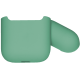 Чехол Brosco для Apple AirPods 2 силиконовый, мятный