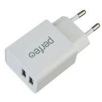 PERFEO Сетевое зарядное устройство с разъемом USB, 1А, белый, тип 1 (I4625)