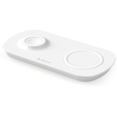 Беспроводная зарядная панель Deppa 24013 2 в 1 Для IPhone, Apple Watch, белый