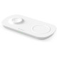 Беспроводная зарядная панель Deppa 24013 2 в 1 Для IPhone, Apple Watch, белый