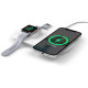 Беспроводная зарядная панель Deppa 24013 2 в 1 Для IPhone, Apple Watch, белый