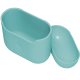 Чехол Brosco для Apple AirPods 2 силиконовый, прибрежный синий