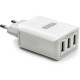 Зарядное устройство сетевое LuxCase QY-13G 3,2A 3xUSB серый