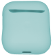 Чехол Brosco для Apple AirPods 2 силиконовый, прибрежный синий