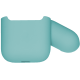 Чехол Brosco для Apple AirPods 2 силиконовый, прибрежный синий
