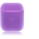 Чехол Brosco для Apple AirPods 2 силиконовый, фиолетовый