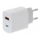 Зарядное устройство сетевое Red Line NQC-13 20W USB + Type-C белый