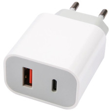 Зарядное устройство сетевое Red Line NQC-13 20W USB + Type-C белый