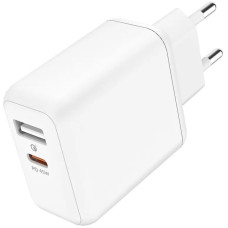 Сетевое зарядное устройство Olmio 043788 45W Type-C + USB QC PD белый